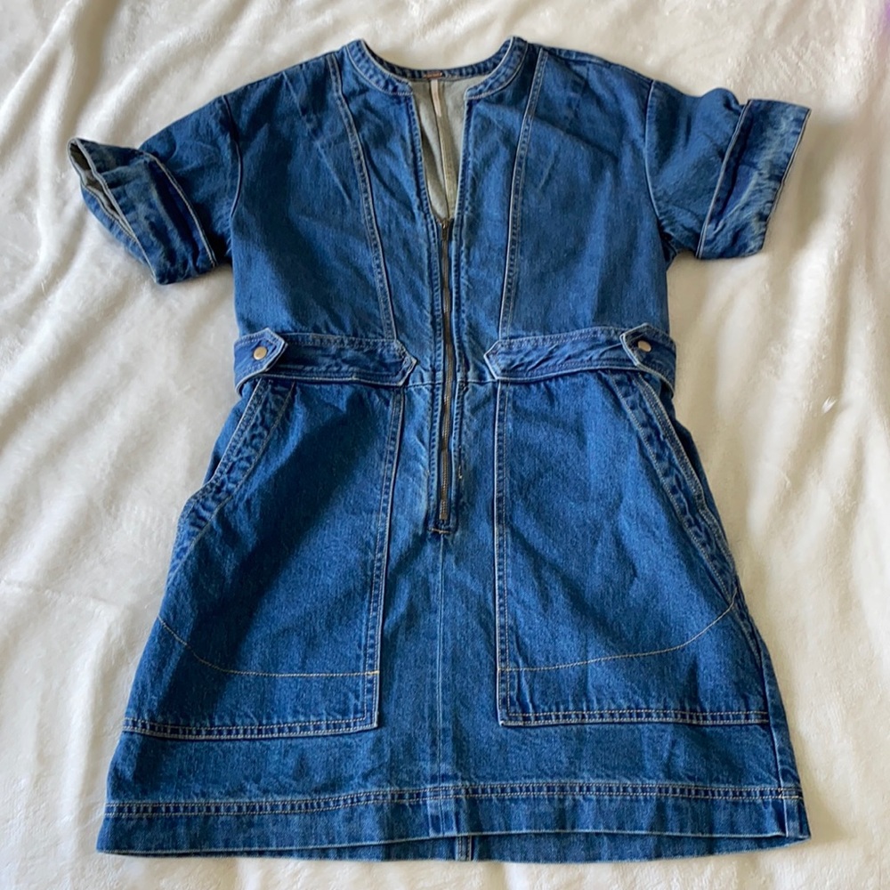 Denim dress